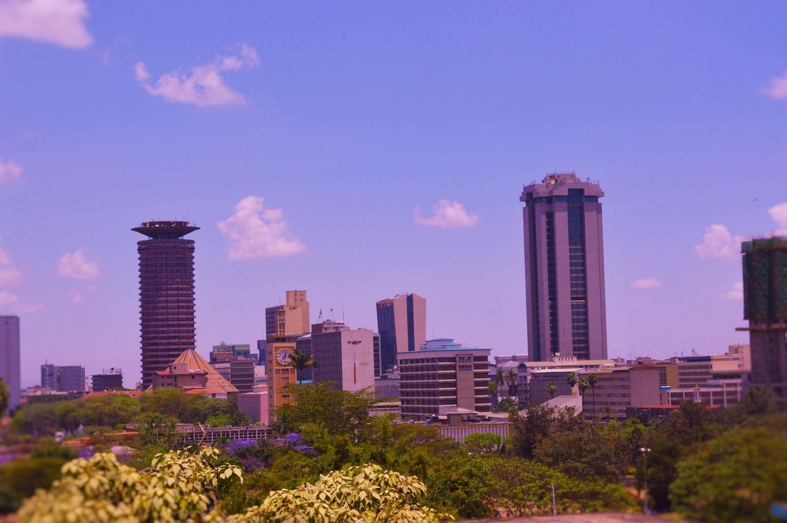 Skyline urbain d'Afrique — contexte d'implantation locale